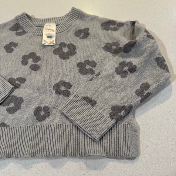 Modern Moments Toddler Girl 3T 100% Cotton Flower Sweater - Picture 4 of 4